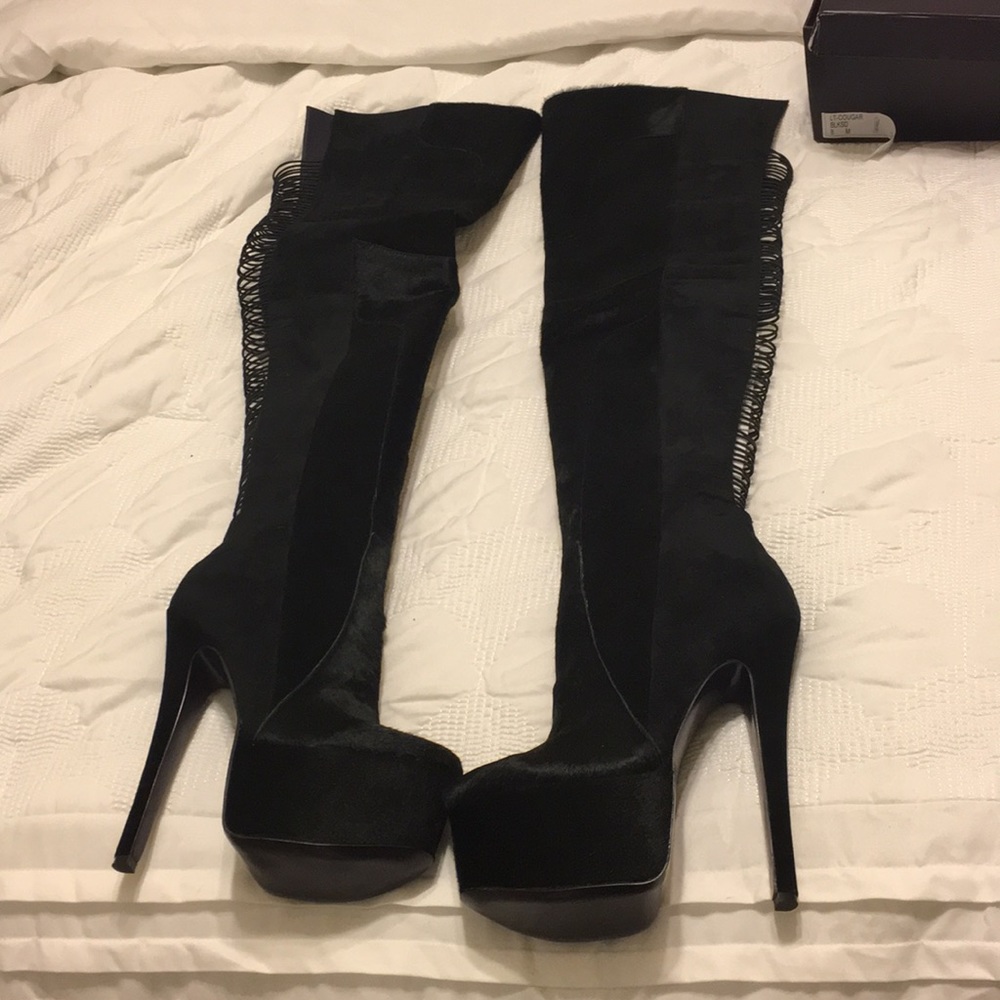 London Trash thigh high boots